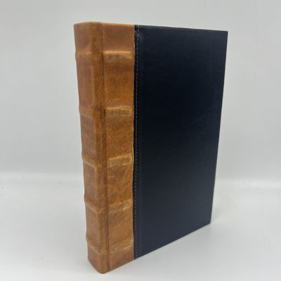 Personalized Custom Journal Printing Real Leather Notebook Printing With Slipcase