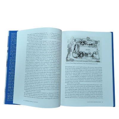 Customized Hardcover Art Book Printing with Glossy Finish Paper Cover Smyth Sewn Binding