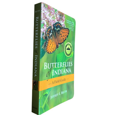 Glossy Laminated Indiana Butterflies Book Printing With Offset Printing