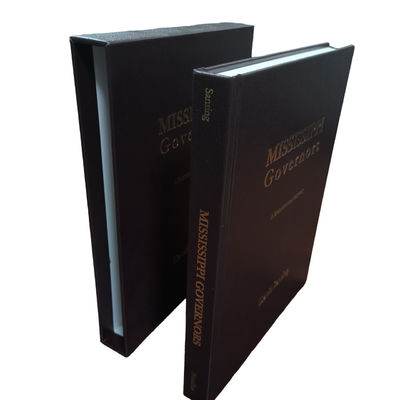 Mississippi Governors | PU Hardcover Catalogue Book with PU Case for Collection and Aesthetic Admiration