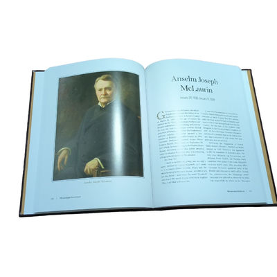 Mississippi Governors | PU Hardcover Catalogue Book with PU Case for Collection and Aesthetic Admiration