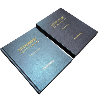 Mississippi Governors | PU Hardcover Catalogue Book with PU Case for Collection and Aesthetic Admiration