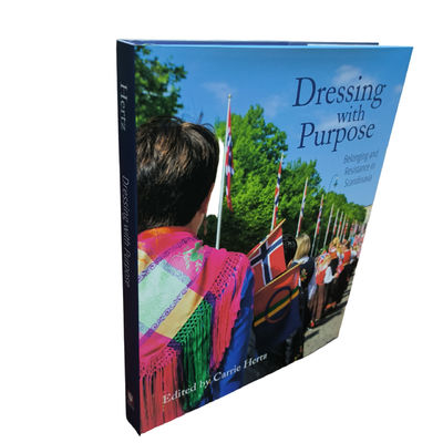 Dressing With Purpose | Hardcover Art Book Printing Matte Finish Smyth Sewn Jacket Included Glossy Art Paper Inner Pages