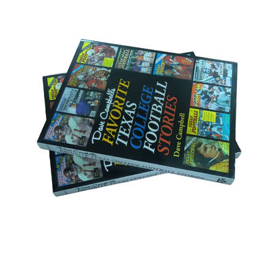 Dave Campbell's Favorite Texas College Football Stories | Smyth Swen Hardcover Art Book Offset Printing With C2S Paper