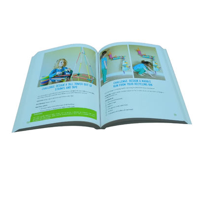 250GSM Gloss Laminated Softcover Children's Book with 4C/4C Color on Gloss Art Paper