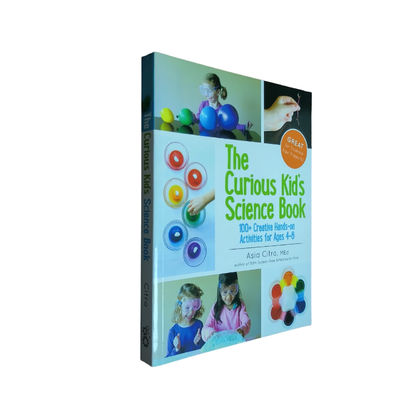 250GSM Gloss Laminated Softcover Children's Book with 4C/4C Color on Gloss Art Paper