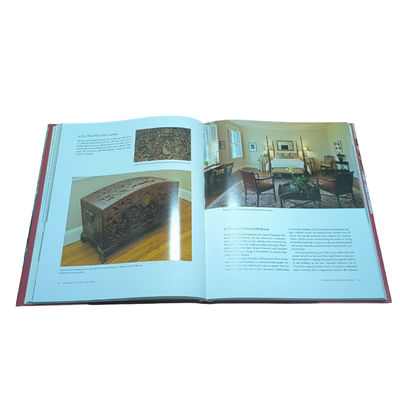 Horseshoe Professional Hardcover Art Book Printing With Matte Laminated Cover And 4C Pages